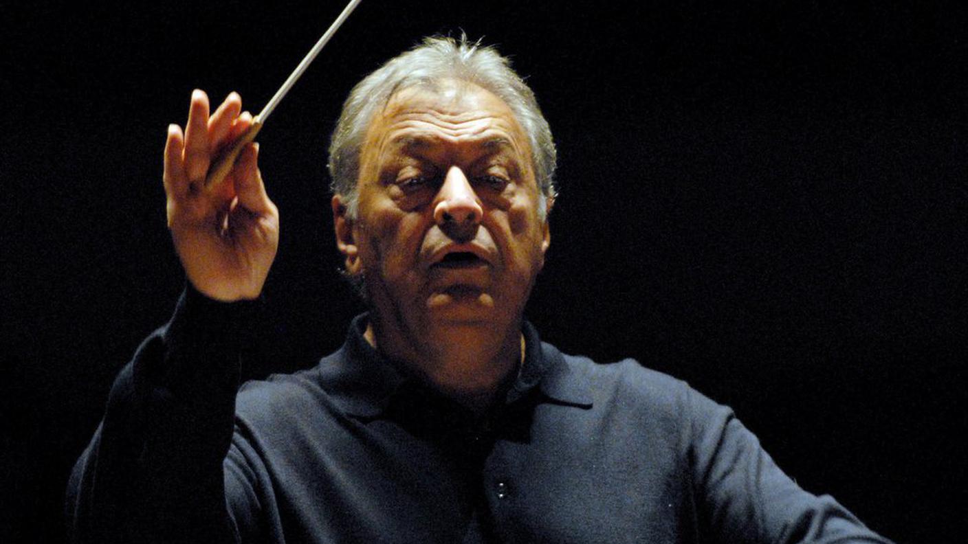 Il direttore d'orchestra indiano Zubin Metha