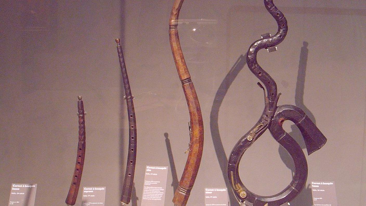Cornetti al Musée de la Musique di Parigi