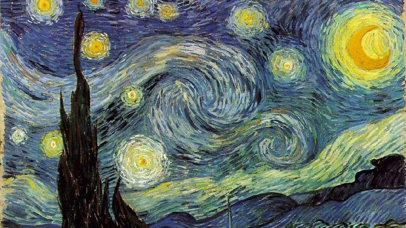 Vincent Van Gogh: Notte stellata, 1889