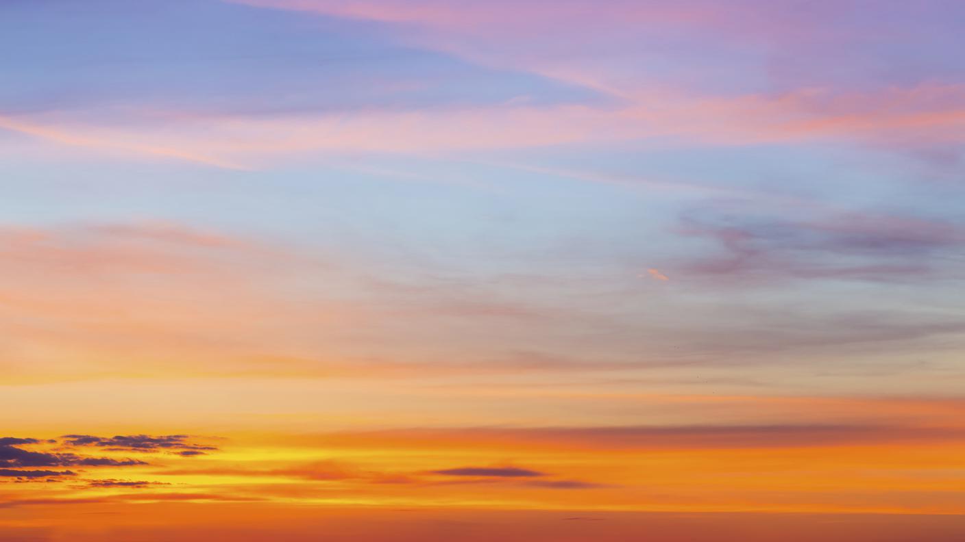 Tramonto, Cielo, Arancione, Solo cielo, Aurora