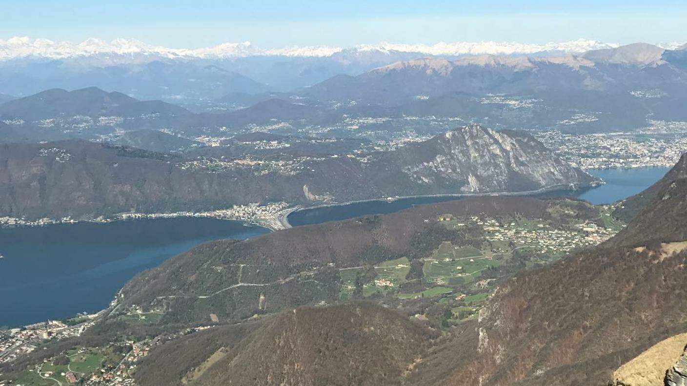 Panorama dal Monte Generoso 2