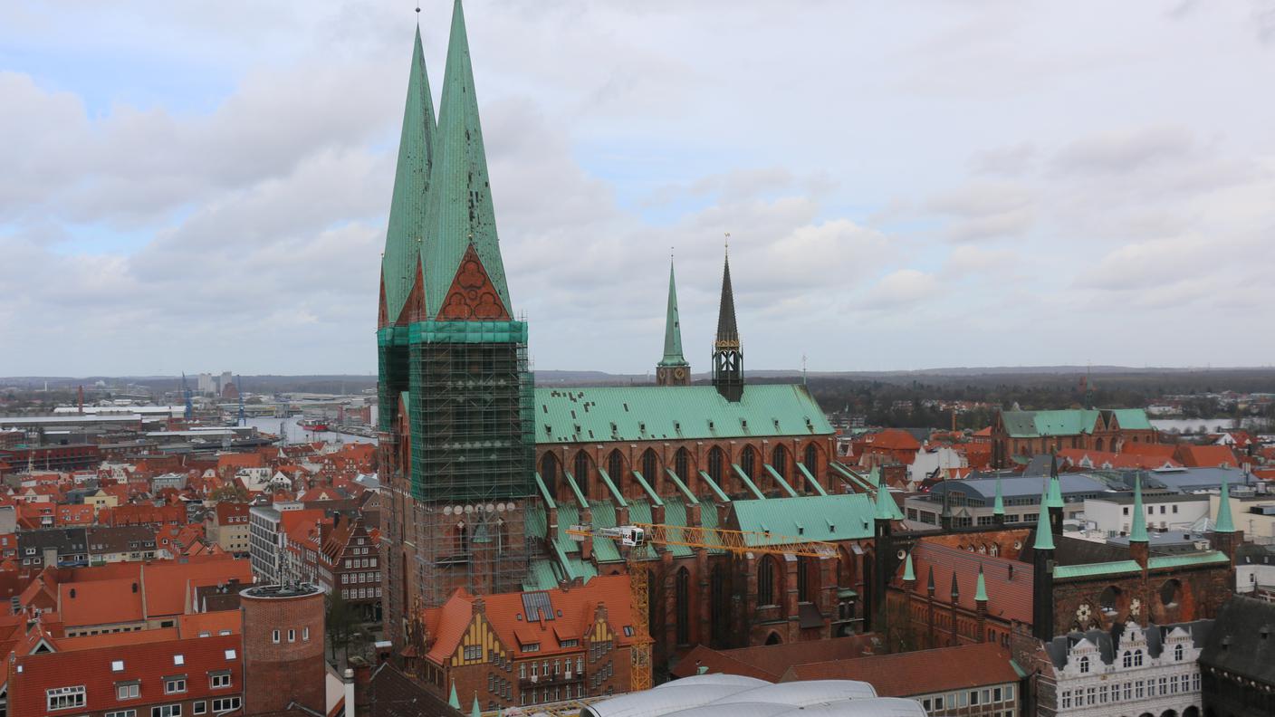 La Marienkirche, a due passi dalla Buddenbrookhaus