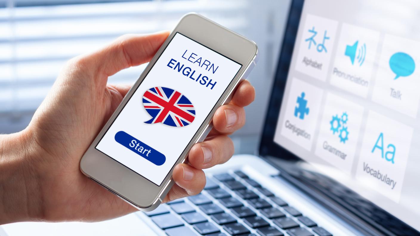 imparare inglese online, tablet, iphone, cellulare