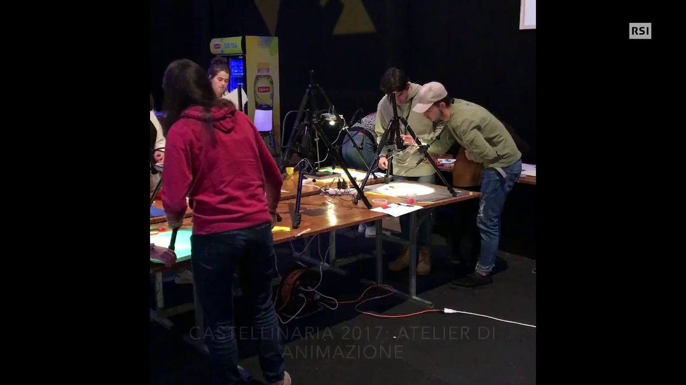L'atelier di animazione ha accolto centinaia di ragazzi