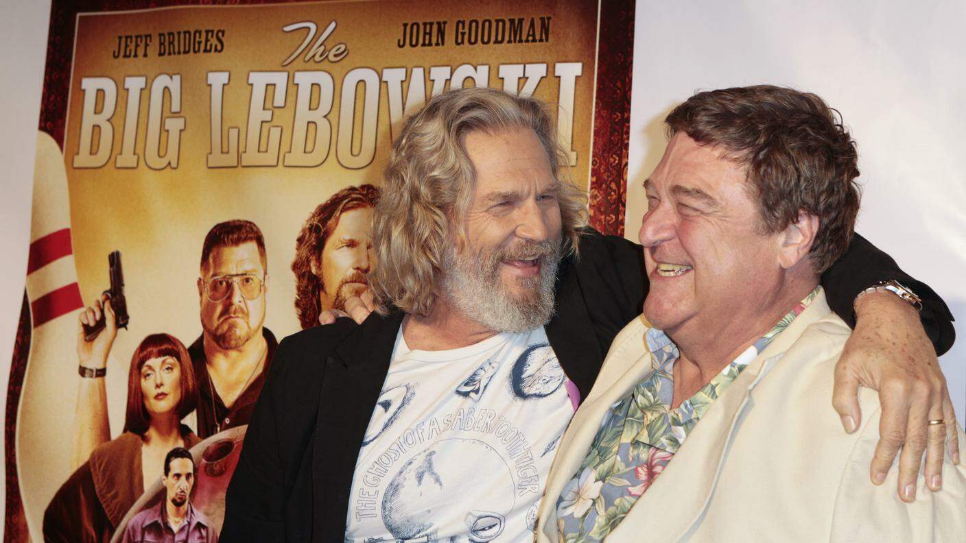 Jeff Bridges e John Goodman, tra gli attori protagonisti de "Il grande Lebowski" - Reuters