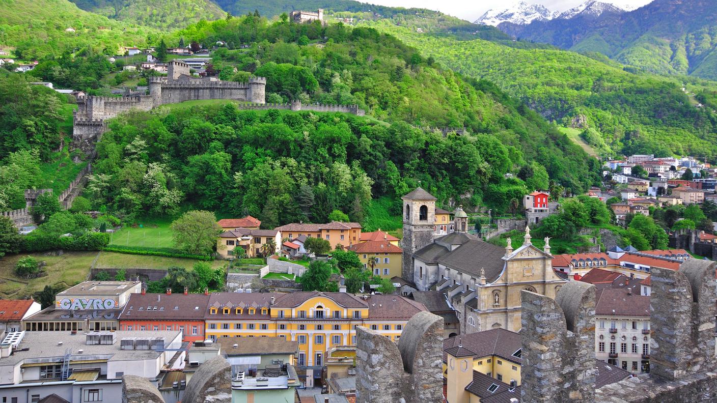 Bellinzona, castelli, città