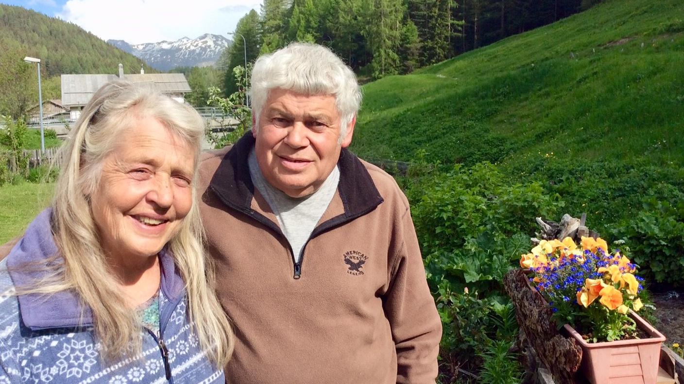 Luciano Beretta e la moglie Gisella