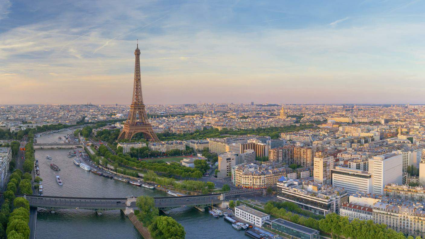 Parigi, Torre Eiffel, Senna, città
