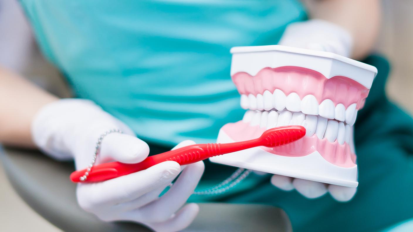 dentista, spazzolino da denti, prevenire, pulire, denti