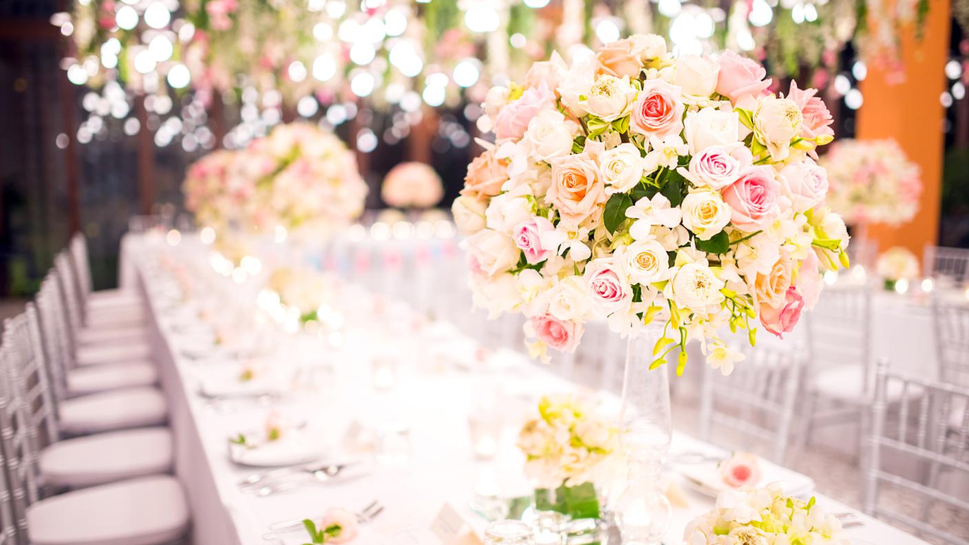 Decorazioni floreali matrimonio