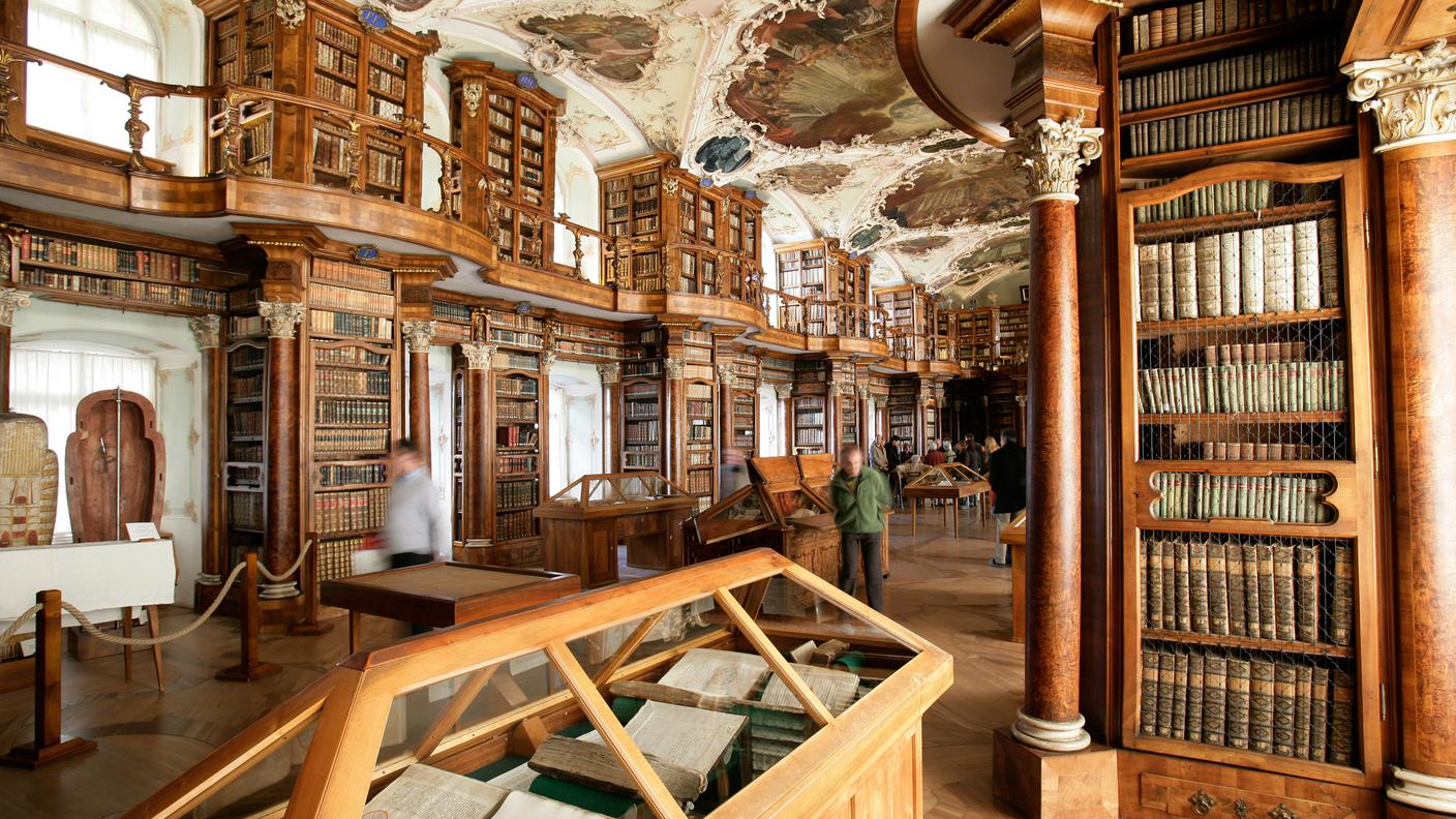 Sala Barocca, Biblioteca abbaziale di San Gallo