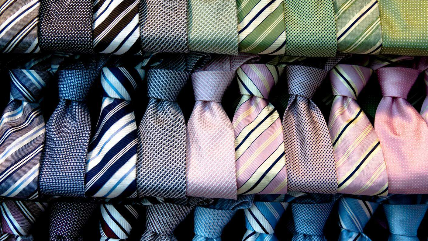 cravatte, uomo, colori
