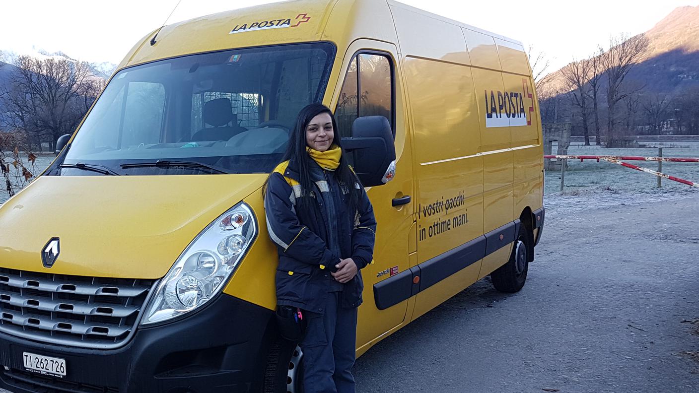 Manuela, apprendista impiegata in logistica - distribuzione