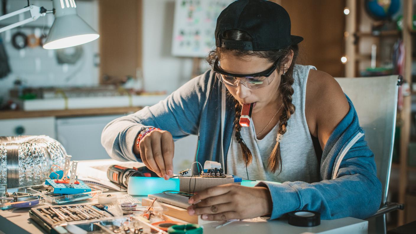 ragazze e scienza