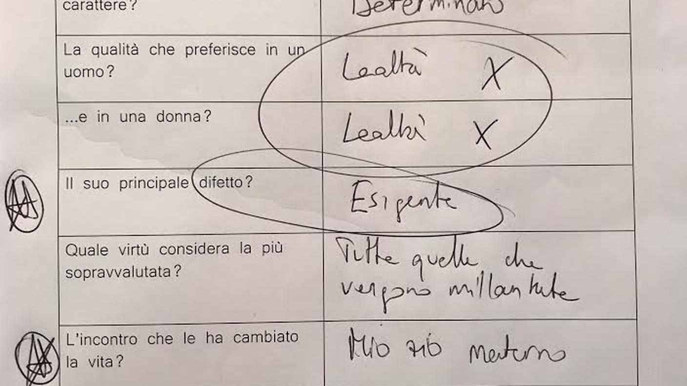questionario Fabio Regazzi