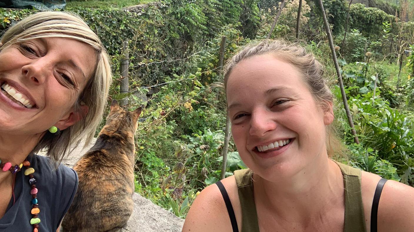 Natascia, il gatto e Muriel