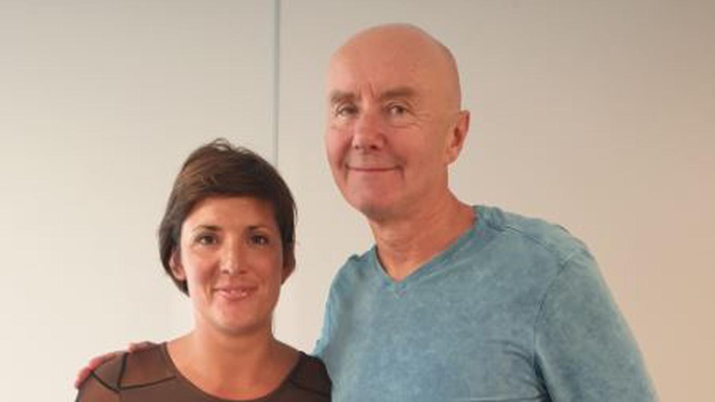 Irvine Welsh e Alessandra Visentini