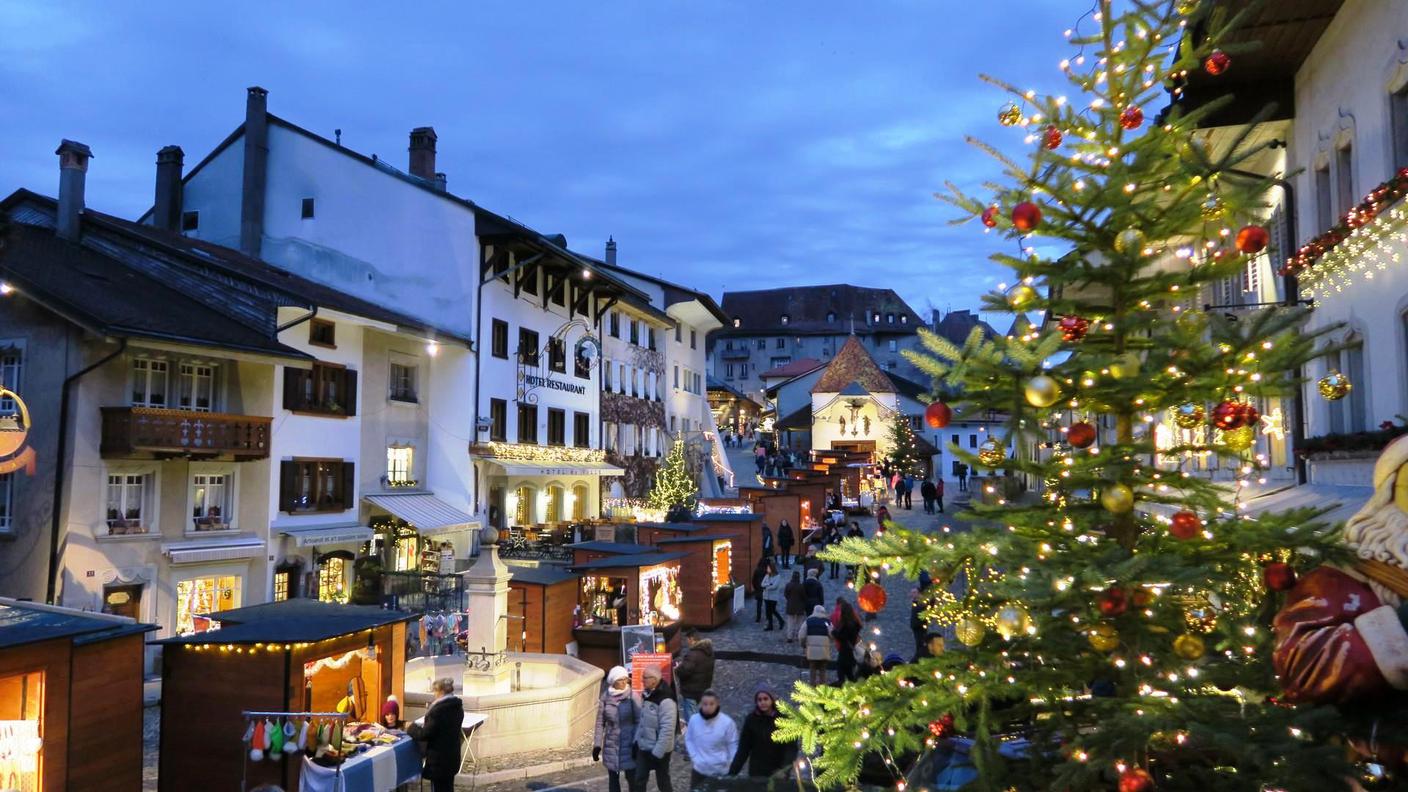 Marché Noel Gruyères