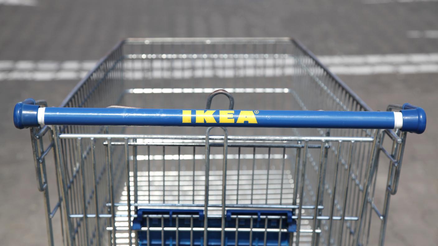 Carrello vuoto IKEA
