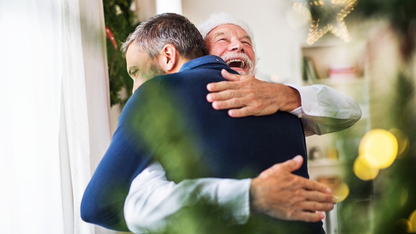 abbraccio felicità