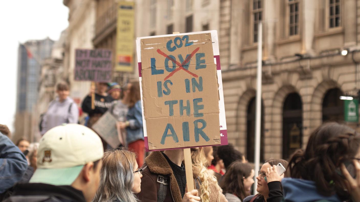 CO2 is in the air
