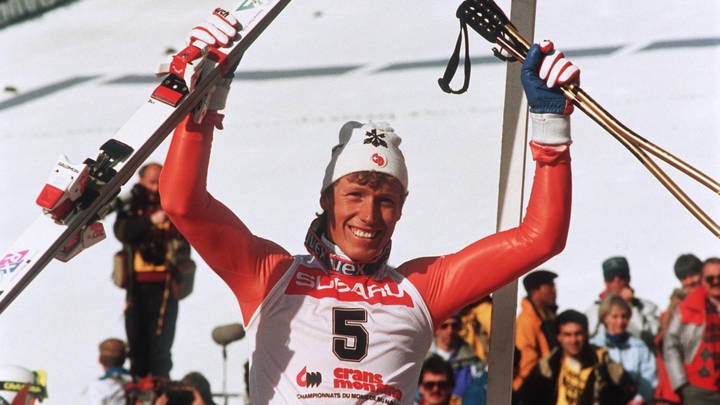 Pirmin Zurbriggen, Crans-Montana 1987