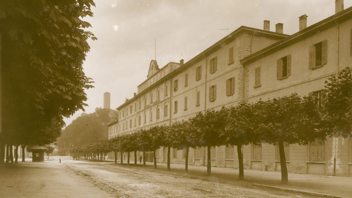 Caserma di Bellinzona 1920 ca, Autore non identificato