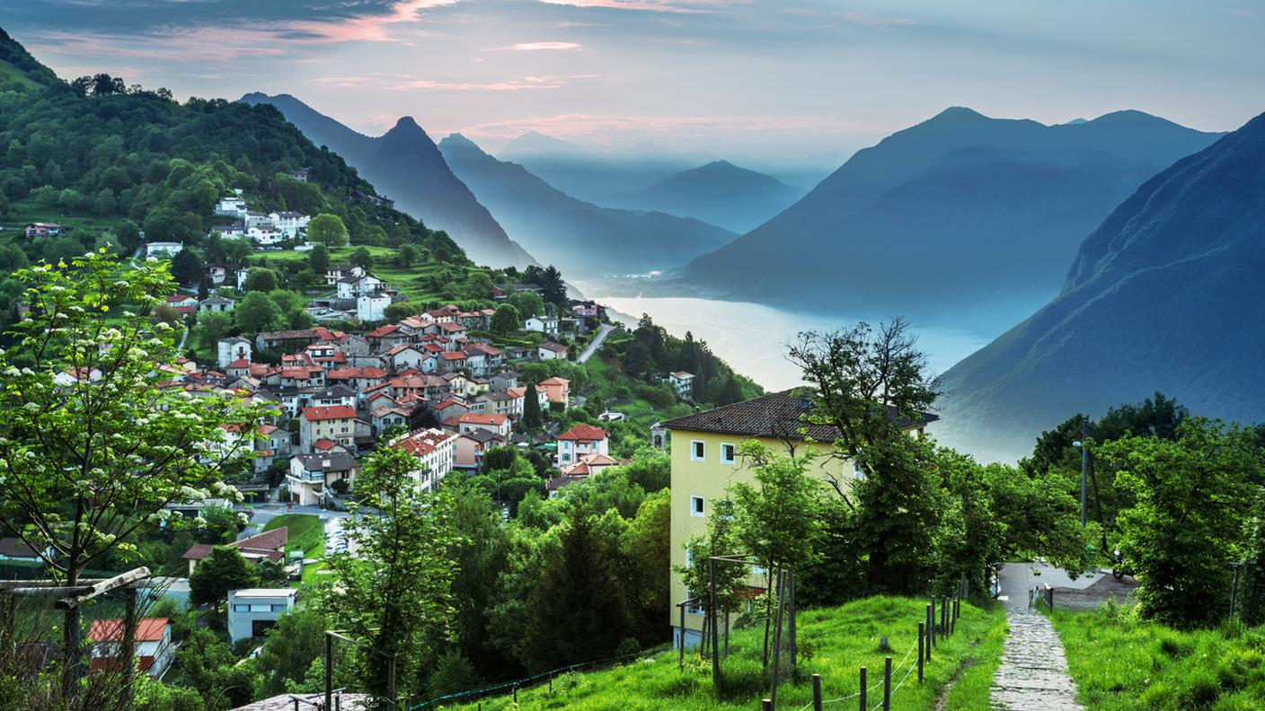 Lugano, Monte Bre Paese