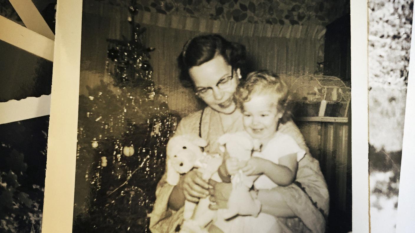 foto club, foto amatoriale, fotografie, vecchia, mamma e figlia, natale