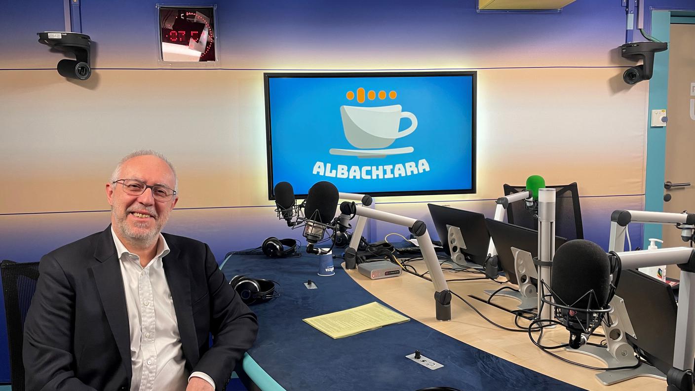 Giorgio Cattaneo in studio