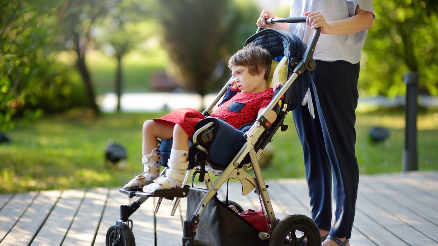 figlio gravemente malato, disabile