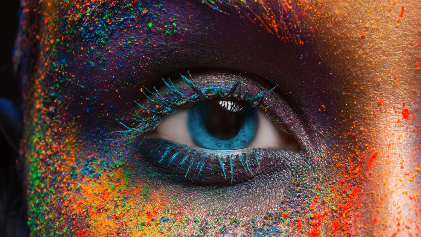 colori, vita, emozioni, occhio