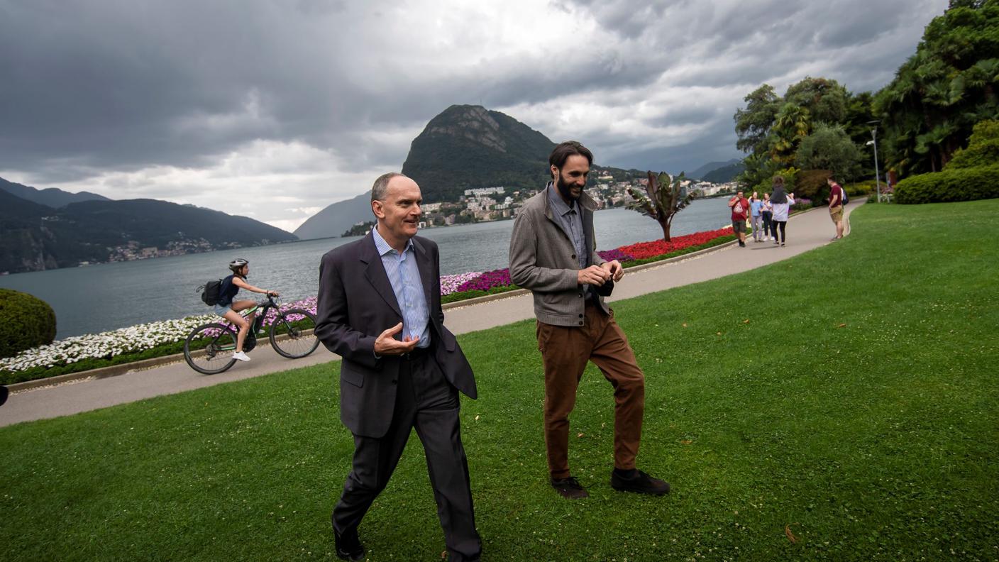 Roberto Badaracco e Niccolò Castelli hanno presentato alla stampa la presenza delle due troupe