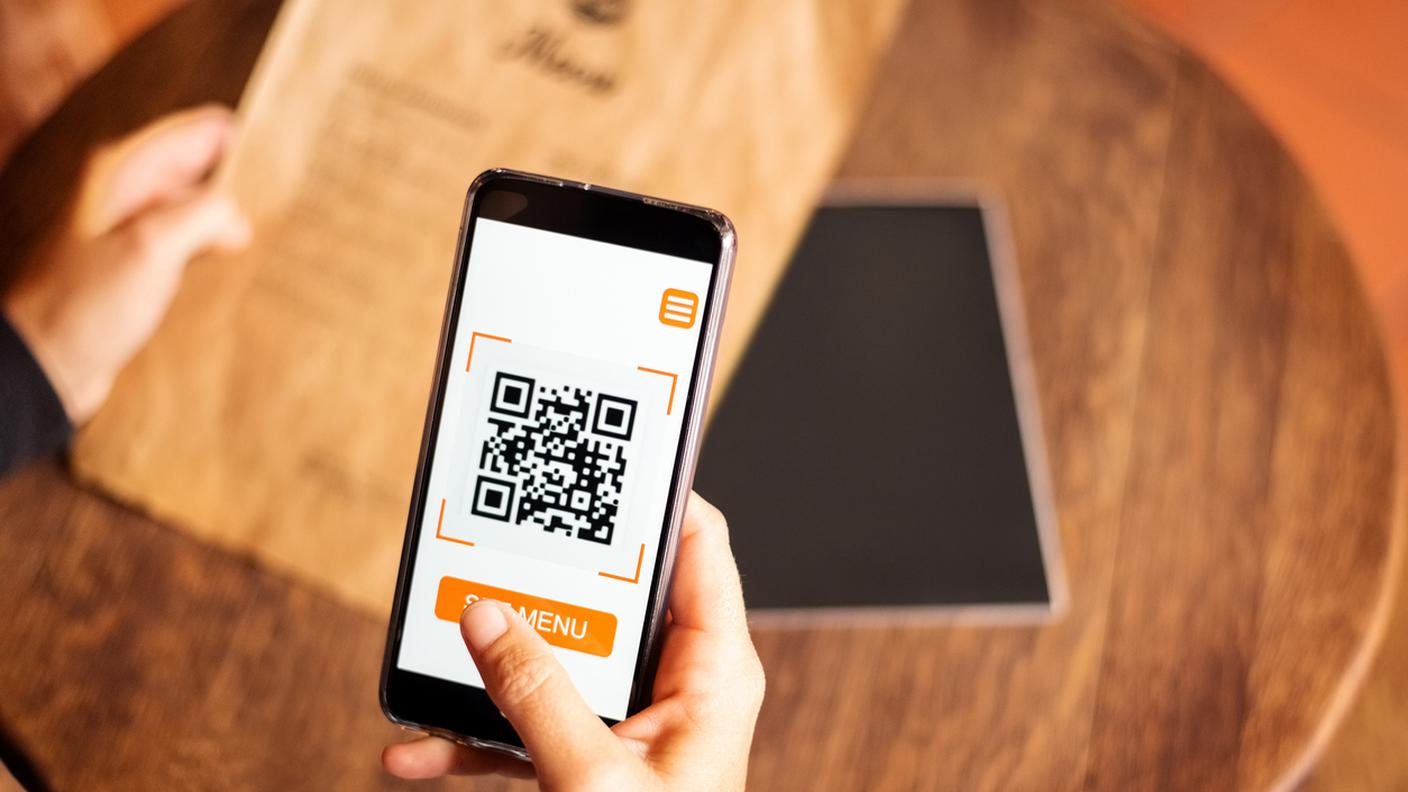 codice QR, scansione fattura