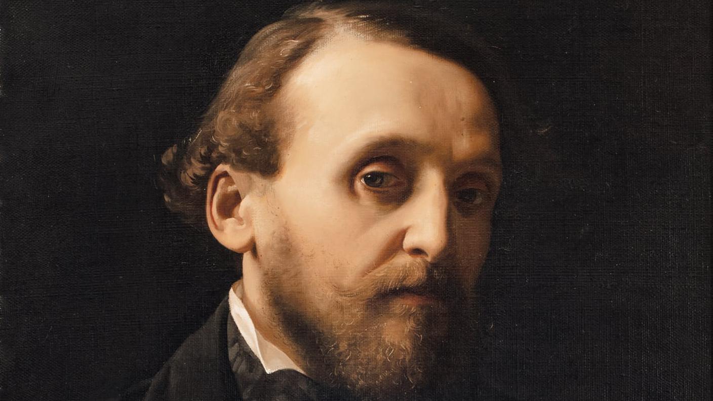 Antonio Ciseri, Autoritratto, 1855, Olio su tela, Collezione privata