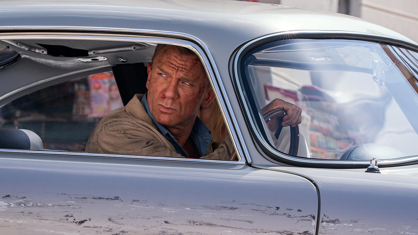 Scena dal film nuovo film di James BondNo time to die