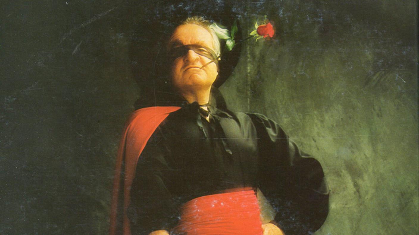 Gino Negri nei panni di Zorro...