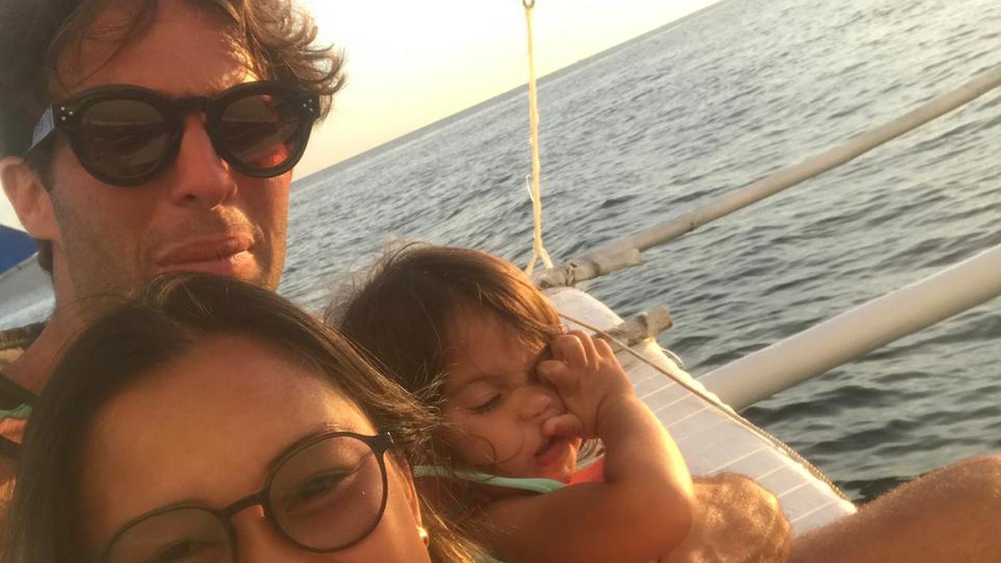 Gianni Grifoni e la sua famiglia