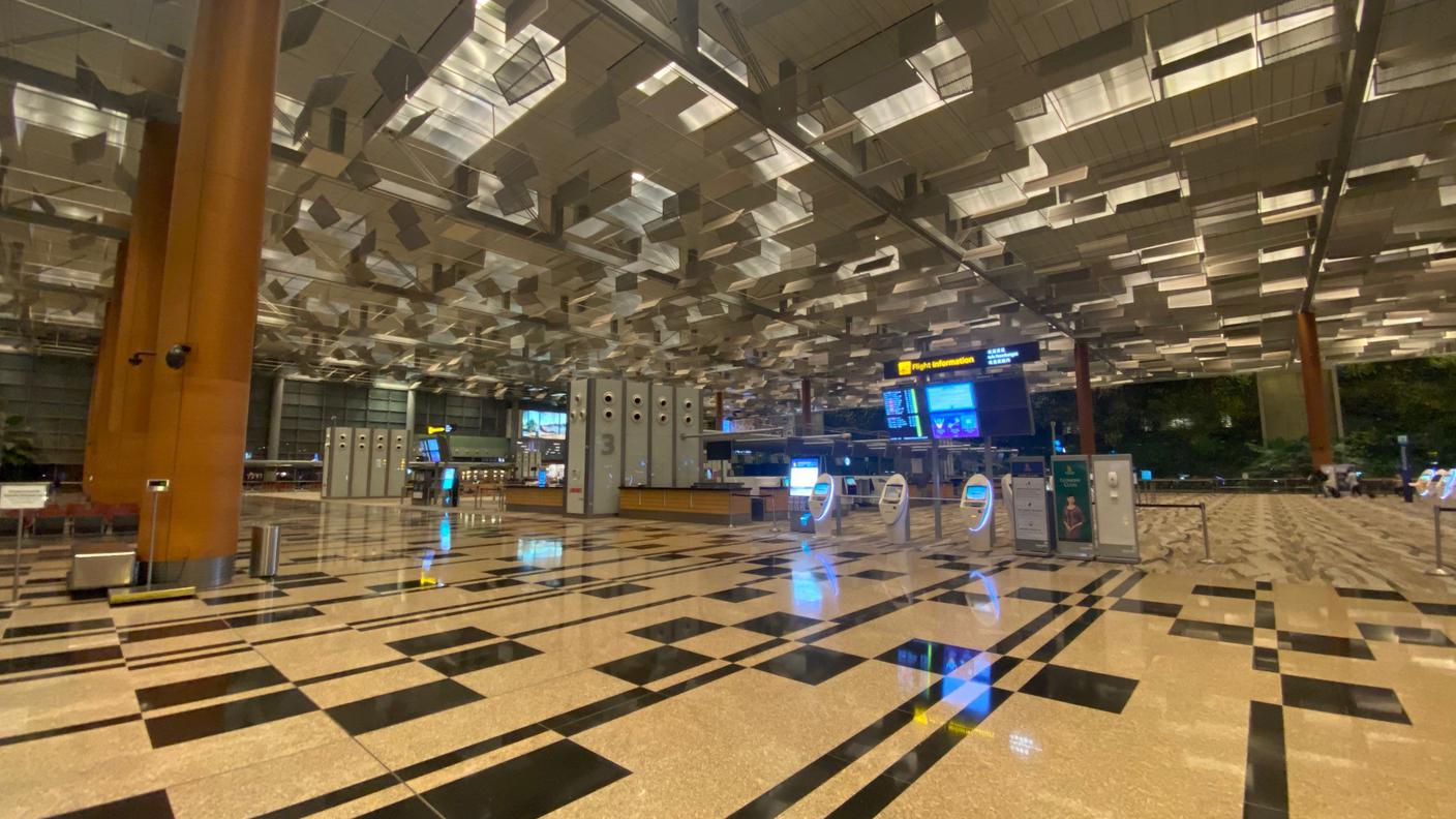 Dentro l'aeroporto