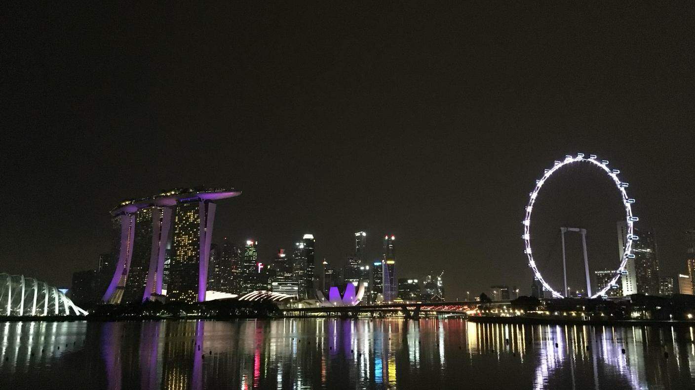 Singapore by night_Marina Bay