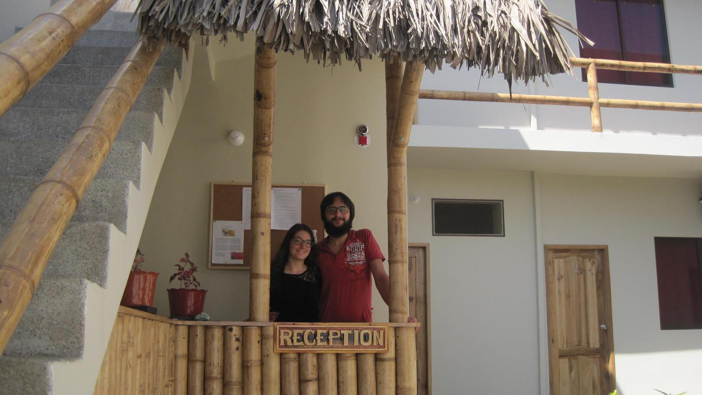 Reception a Puerto Lopez