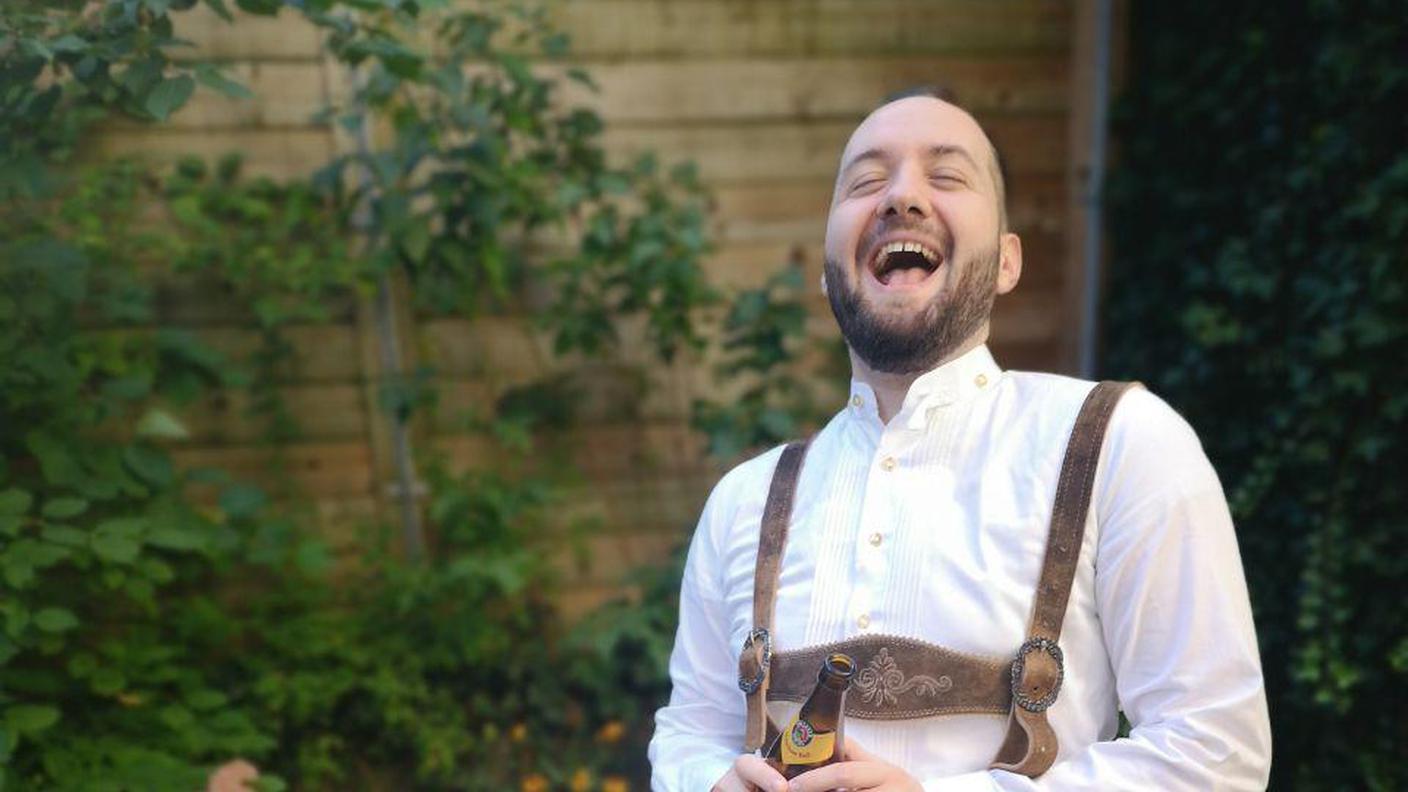 Stefan e l'Oktoberfest