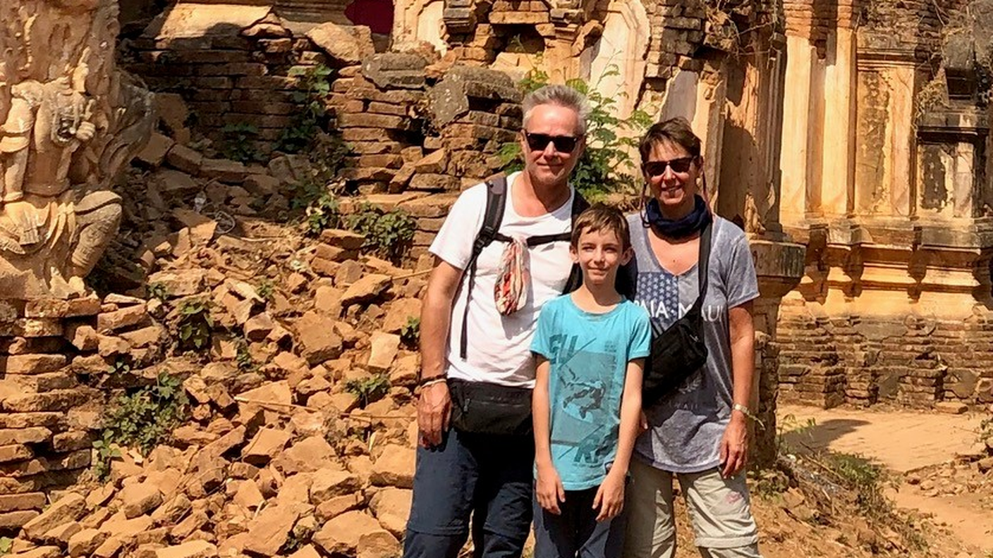 La famiglia Brughelli in giro per il mondo
