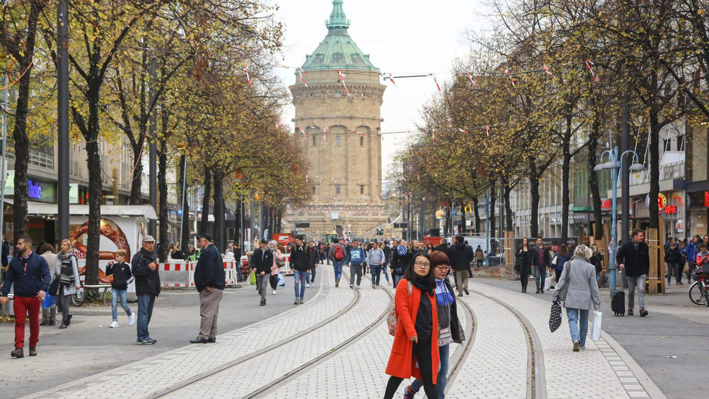 Mannheim Zona pedonale