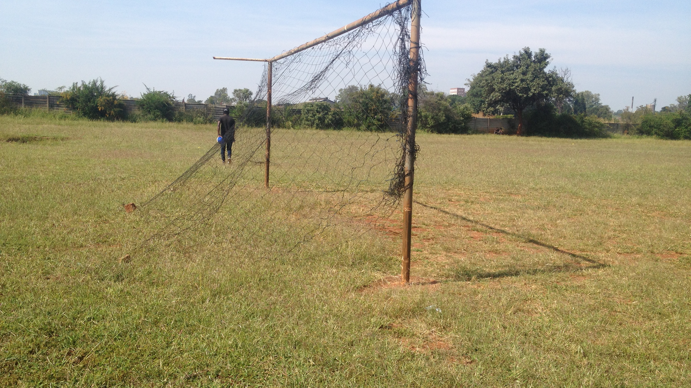 I campi da calcio nello Zimbawe