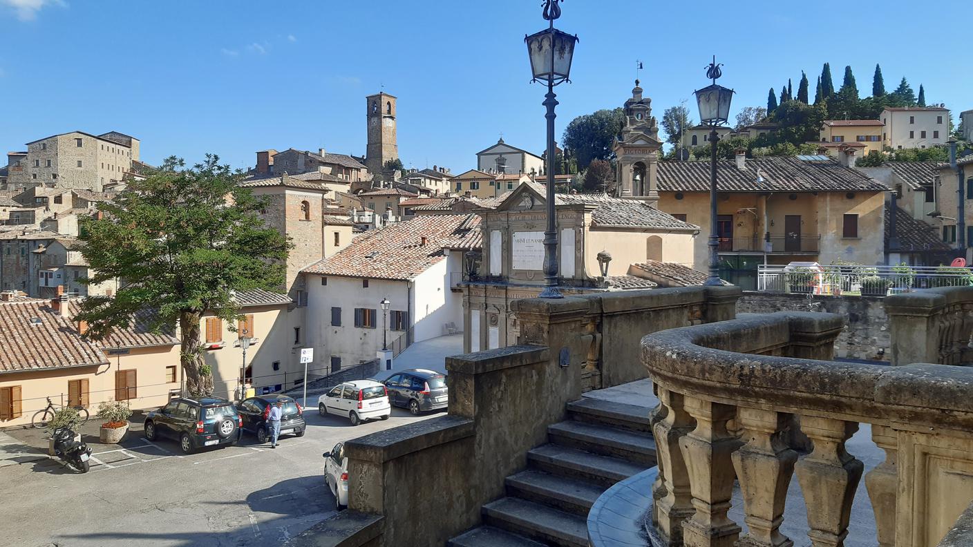 Vista dal teatro
