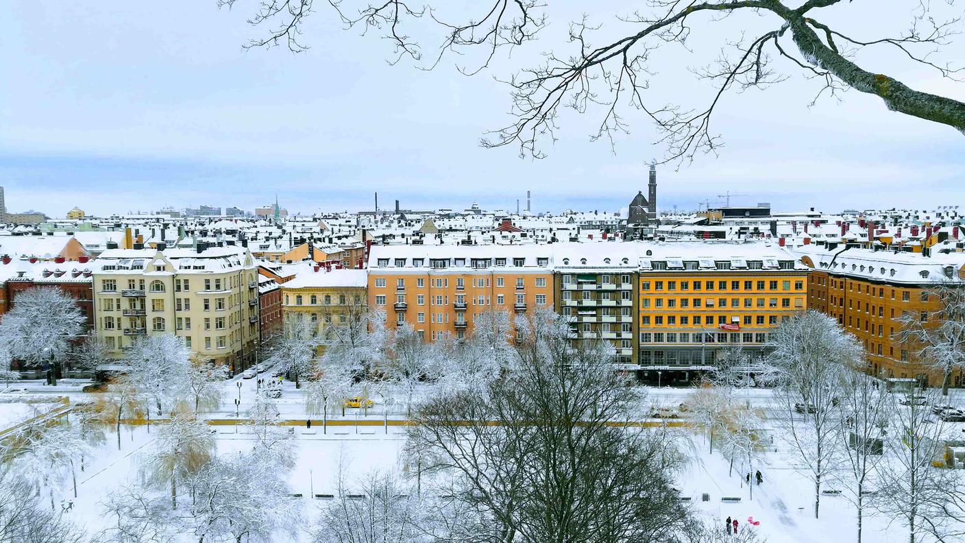 Stoccolma innevata