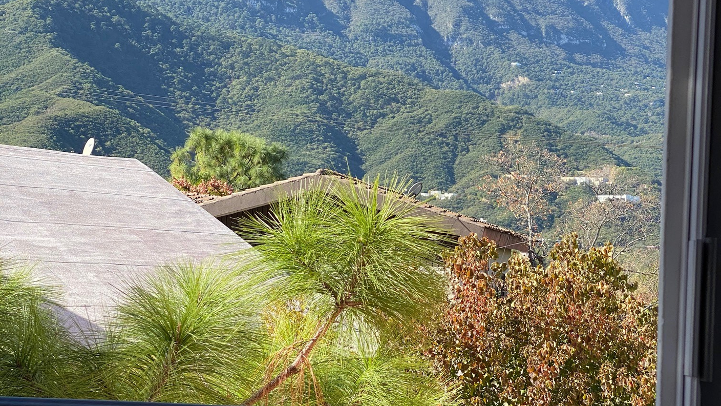 Vista dalla terrazza di casa