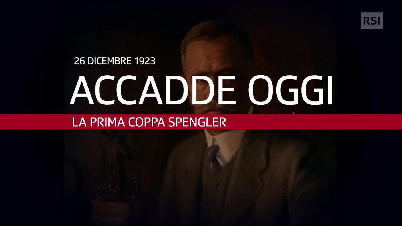 Cento anni fa si disputava la prima edizione della Coppa Spengler RSI