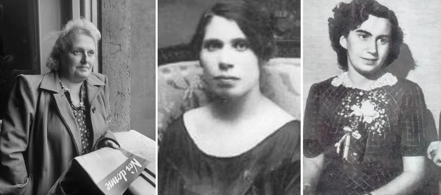 Rita Montagnana, Teresa Noce, Teresa Mattei